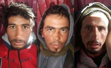 The three suspects in the grisly murder of two Scandinavian hikers 