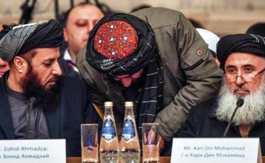 وفد طالبان في المفاوضات مع واشنطن