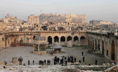 Western countries that have imposed sanctions on Assad's government oppose any reconstruction work until there is a political solution