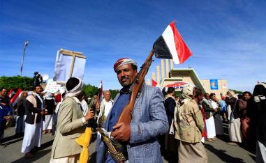 Huthi rebels control Sanaa and much of northern Yemen