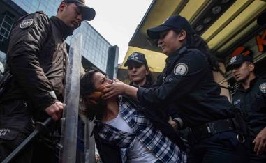 The May 1st annual workers' holiday is often marked by confrontation between demonstrators and police.