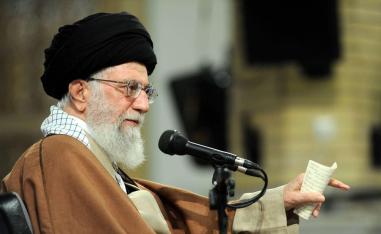 المرشد الأعلى الإيراني آية الله علي خامنئي 