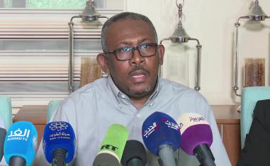 Babiker Faisal, one of Sudan's protest leaders