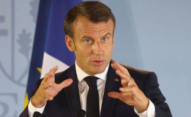 French President Emmanuel Macron 