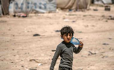 Tens of thousands of people, jihadists as well as their families and civilians they detained, fled eastern Syria