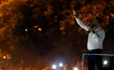 Ekrem Imamoglu holds a rally in Beylikduzu district, Istanbul
