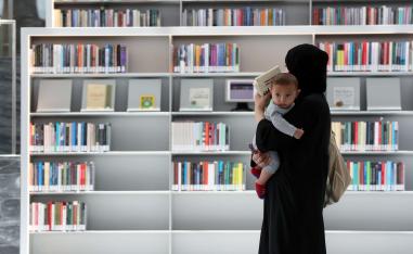 It has marketed itself as a "noisy" library