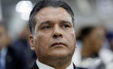 Moad Bouchareb is pictured at the National People's Assembly (APN) in Algiers