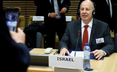 Israel's Regional Cooperation Minister Tzachi Hanegbi