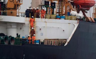 The tanker was seized last week by British Royal Marines off the coast of the British Mediterranean territory of Gibraltar 