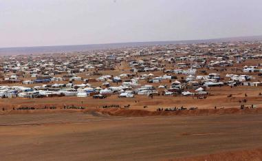 Moscow says Washington is providing a safe haven for rebels in the 55-km deconfliction zone