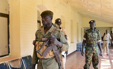 Security was stepped up in Juba