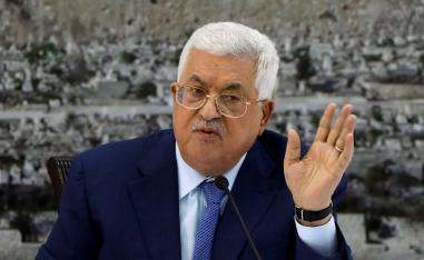 Abbas said he would not accept partial payments of taxes collected by Israel
