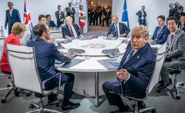 Macron has taken the lead to defuse tensions fearing that a collapse of the nuclear deal could set ablaze the Middle East