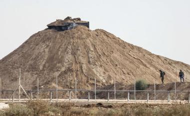During the incident, an Israeli tank also targeted a Hamas military post in the area