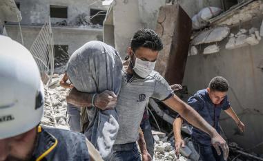 Regime forces and anti-government fighters have been caught in fierce battles in the region for days