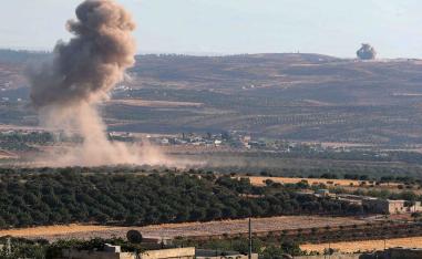 Regime and Russian air strikes and shelling since late April have killed more than 860 civilians