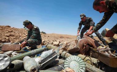 Across Syria, more than 10 million people live in areas contaminated by explosive hazards, the United Nations says