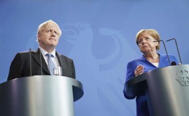 Johnson and Merkel stressed the importance of avoiding the further escalation of tensions in the region