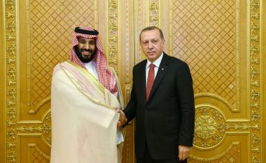 الأمير محمد لإردوغان: دم خاشقجي لن يذهب هدرا