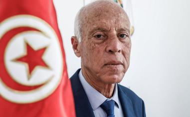 Independent presidential candidate Kais Saied, Tunisian jurist and professor of constitutional law