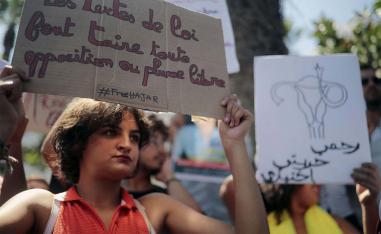 Protest against sex laws