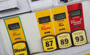 Oil prices are far off their levels one year ago