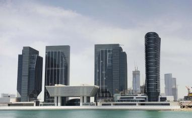 Abu Dhabi's central business district 