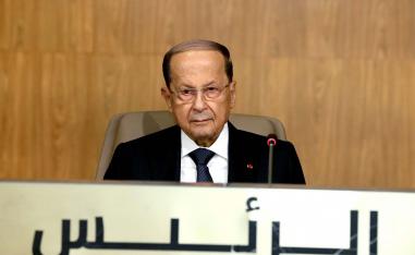 Lebanon's president Michel Aoun