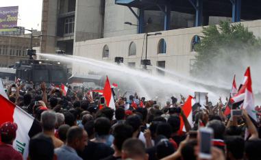 The gathering was the biggest demonstration against Prime Minister Adel Abdel Mahdi since he came to power 