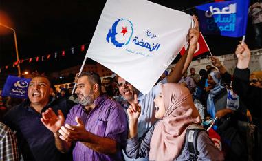 Ennahda's projected vote share translates into only about 40 seats