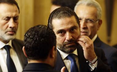 رئيس الوزراء اللبناني المستقيل سعد الحريري