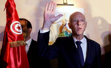 Kais Saied, Tunisia's new president