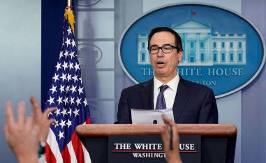 US Treasury Secretary Steve Mnuchin