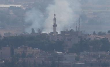 Kurdish officials posted a video on social media showing children with burns 