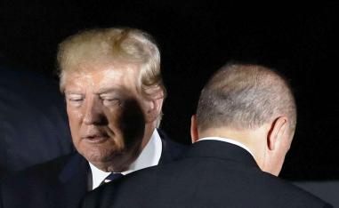 الرئيسان الأميركي دونالد ترامب والتركي رجب طيب أردوغان
