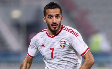 ثلاثية مبخوت تضعه على صدارة هدافي الامارات في بطولات كأس الخليج