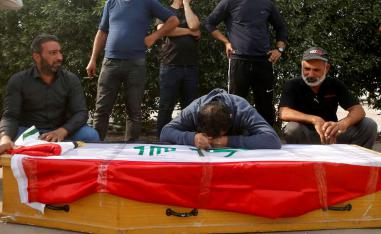 ضحايا من المتظاهرين في العراق