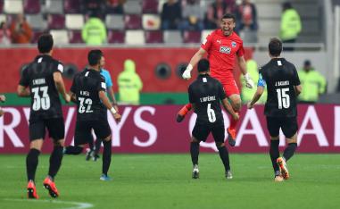 فرح لاعبي مونتيري بفوزهم بالبرونزية