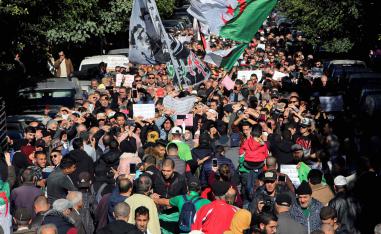 Some onlookers considered it "shameful" to protest despite the mourning period