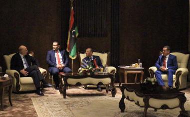 Libya is split between bitterly opposed administrations in the east and west.