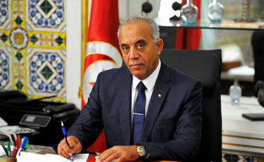 Prime minister-designate Habib Jemli
