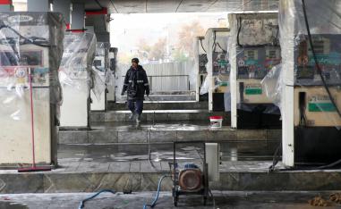 The International Monetary Fund expects the country's economy to shrink by 9.5 percent this year