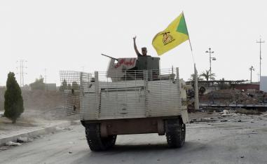 On Friday a barrage of 30 rockets was fired at an Iraqi military base in Kirkuk