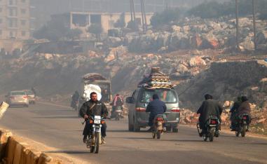 Heightened regime and Russian bombardment on the Maaret al-Numan region since December 16 has forced tens of thousands of vulnerable people to flee their homes