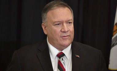 He said that protests inside Iran -- which Amnesty International says have killed more than 200 people -- showed that Iranians were also "fed up."