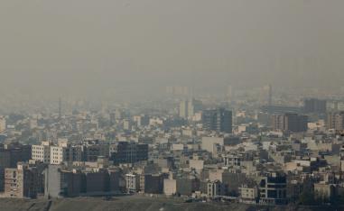 The problem worsens in Tehran during winter, cold air and a lack of wind traps hazardous smog over the city for days on end