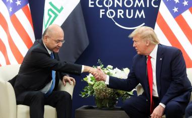 برهم صالح رفض تحويل العراق الى ساحة ايرانية لتصفية الحسابات مع واشنطن