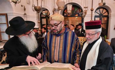 King Mohammed VI at Bayt Dakira