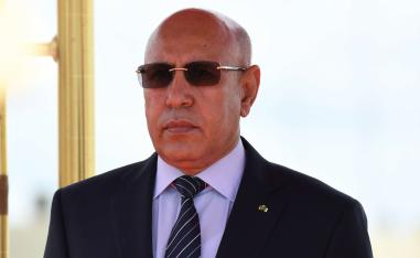 Mauritanian President Mohamed Ould Ghazouani